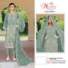 Motifz 5054 Organza Embroidery Pakistani Salwar Suits Suppliers In India